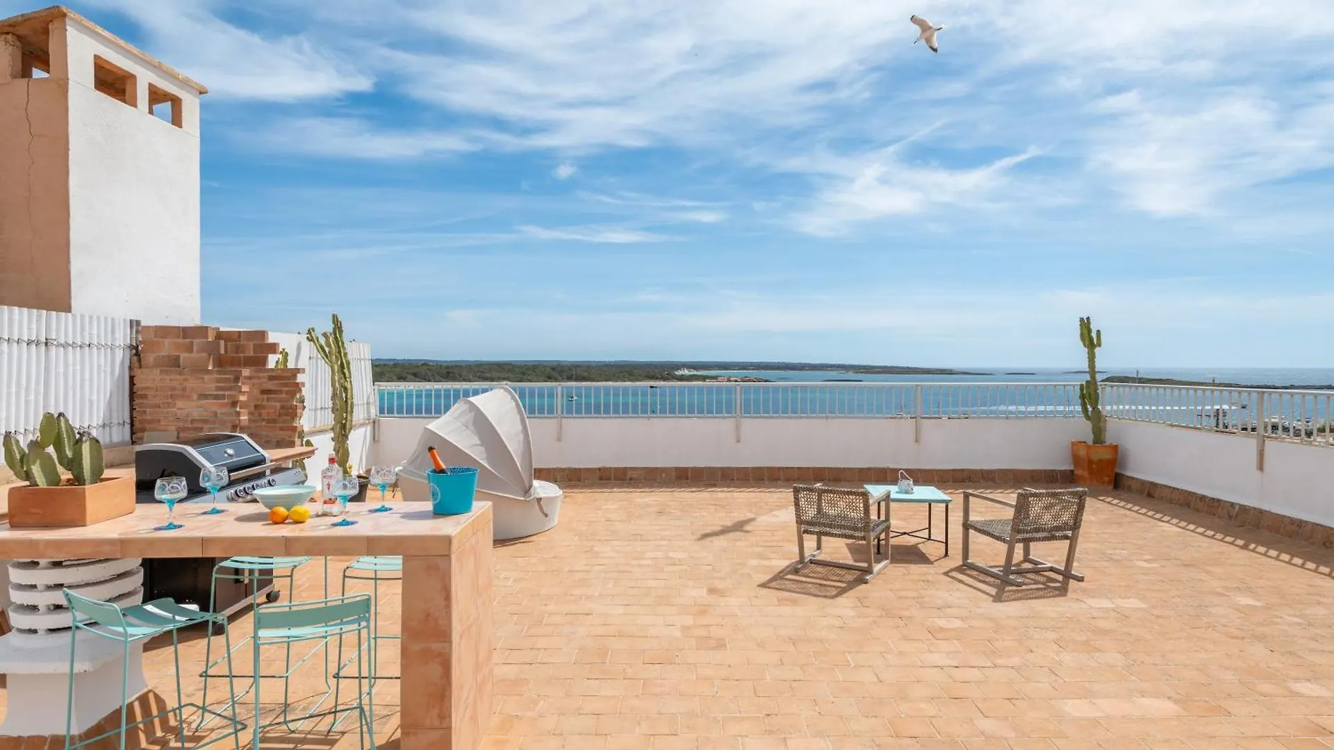 Διαμέρισμα Beachfront Penthouse Colonia de Sant Jordi